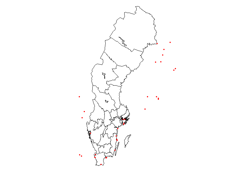 Plot NAs in counties